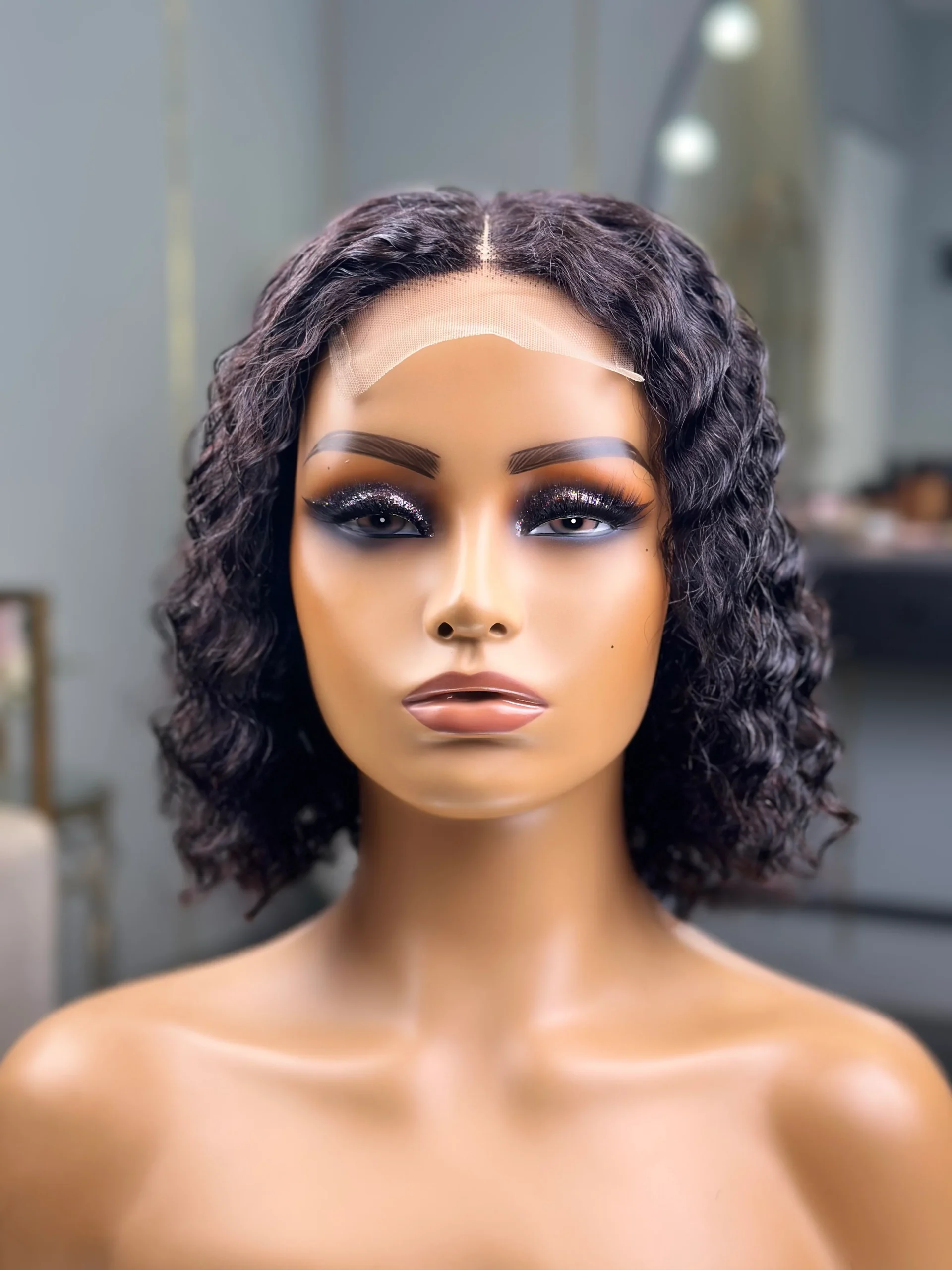 Glueless Deep Weave 8 Inch Bob