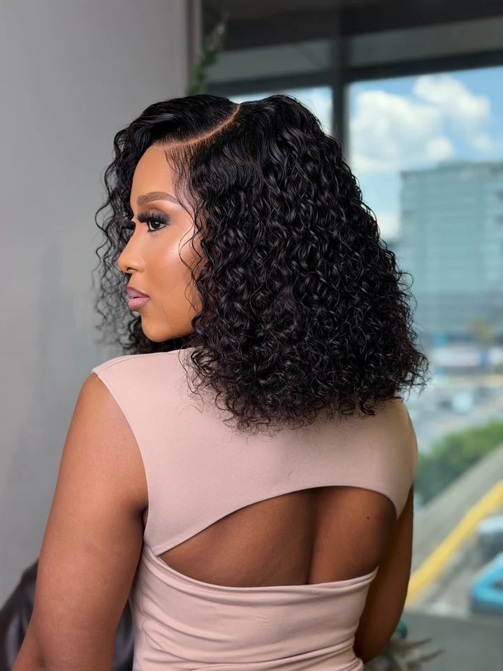 Glueless Burmese Natural Weave 14 Inch Bob Wig - Image 4