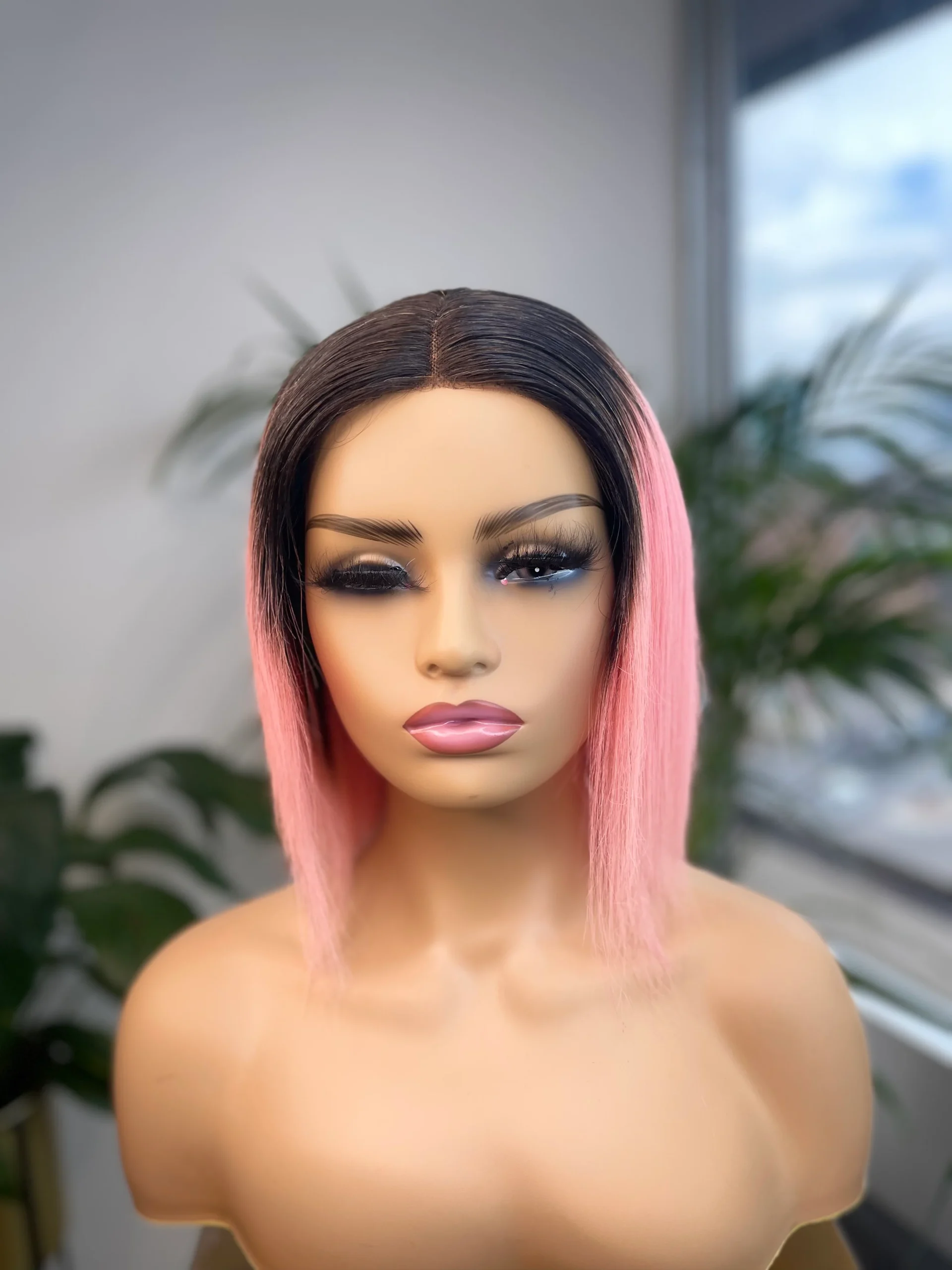 Ombre Pink BoB Wig