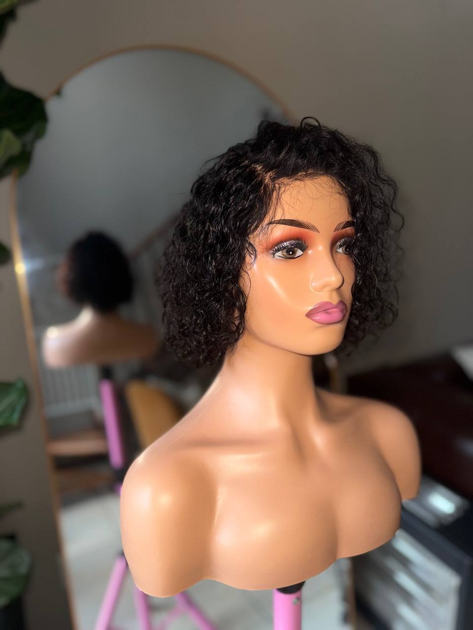 curly bob human hair wig South Africa Zeeski Luxe Hair