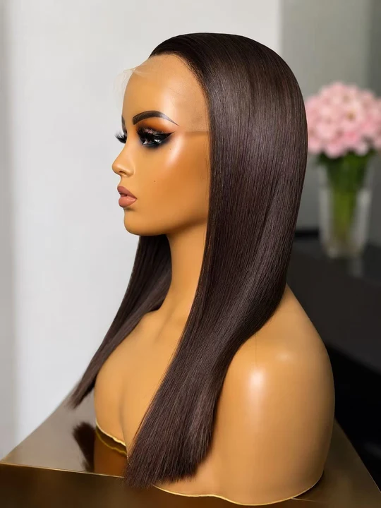 7x5 HD Lace Glueless Bob Wig | Full & Thick Human Hair - Image 5