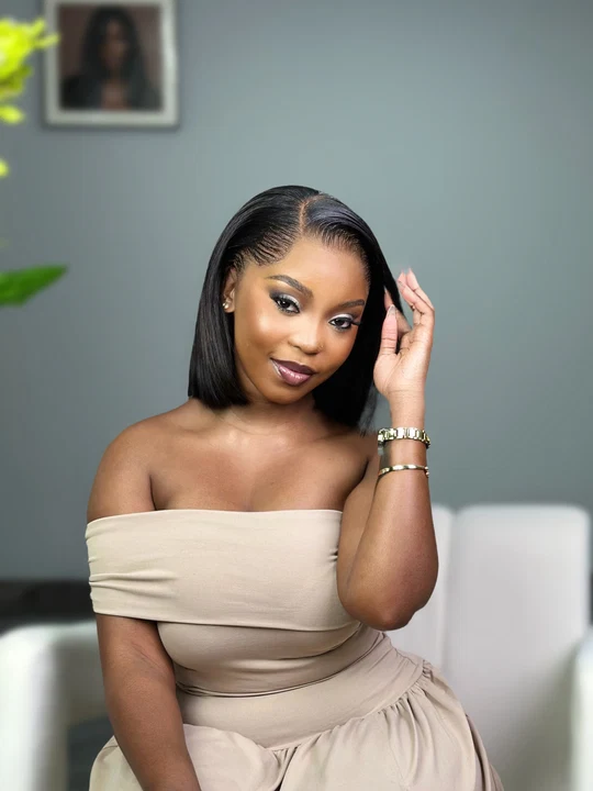 HD Lagos Hairline Frontal Lace Bob 10 Inch Wig - Image 4