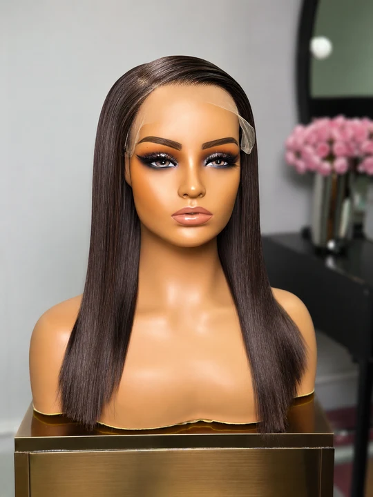 7x5 HD Lace Glueless Bob Wig | Full & Thick Human Hair - Image 4