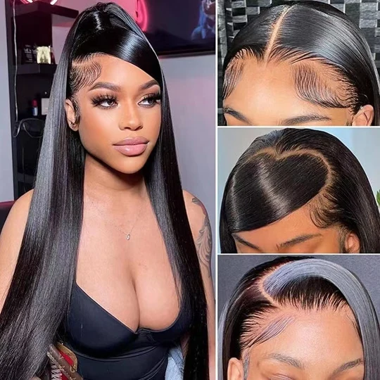 HD Lace Front Straight Wigs - Image 4