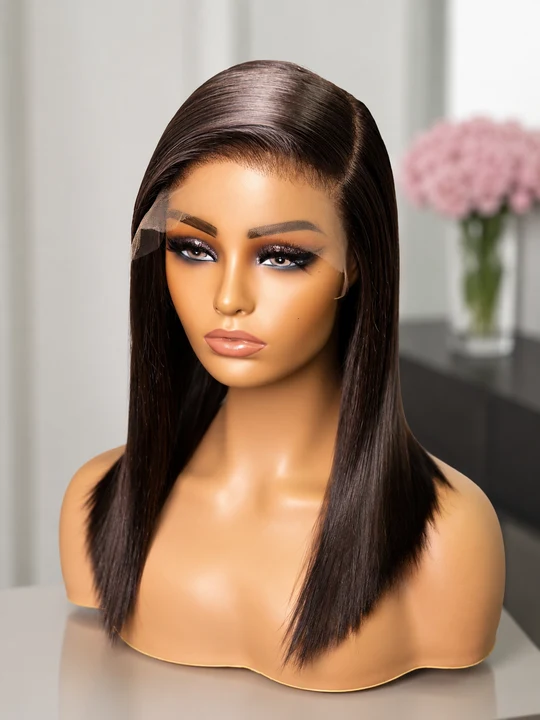 7x5 HD Lace Glueless Bob Wig | Full & Thick Human Hair - Image 6